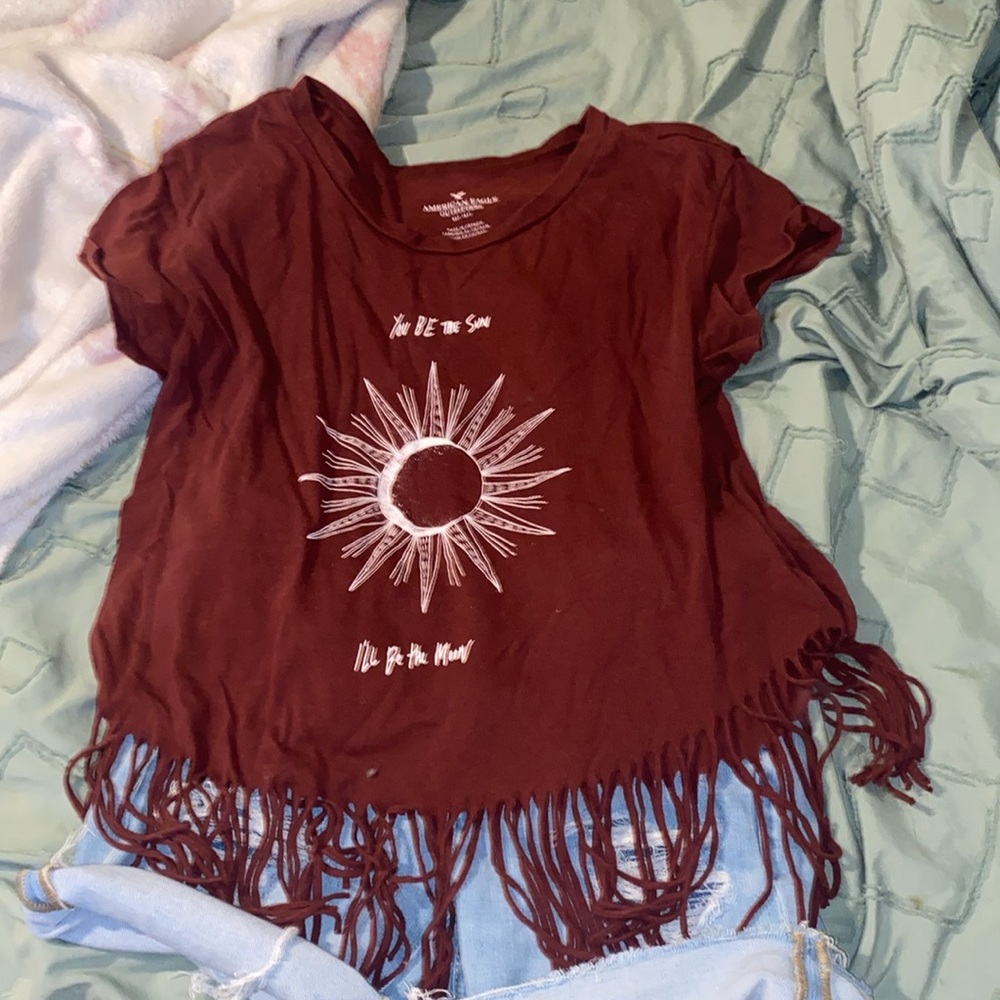 American eagle size medium T-shirt crop